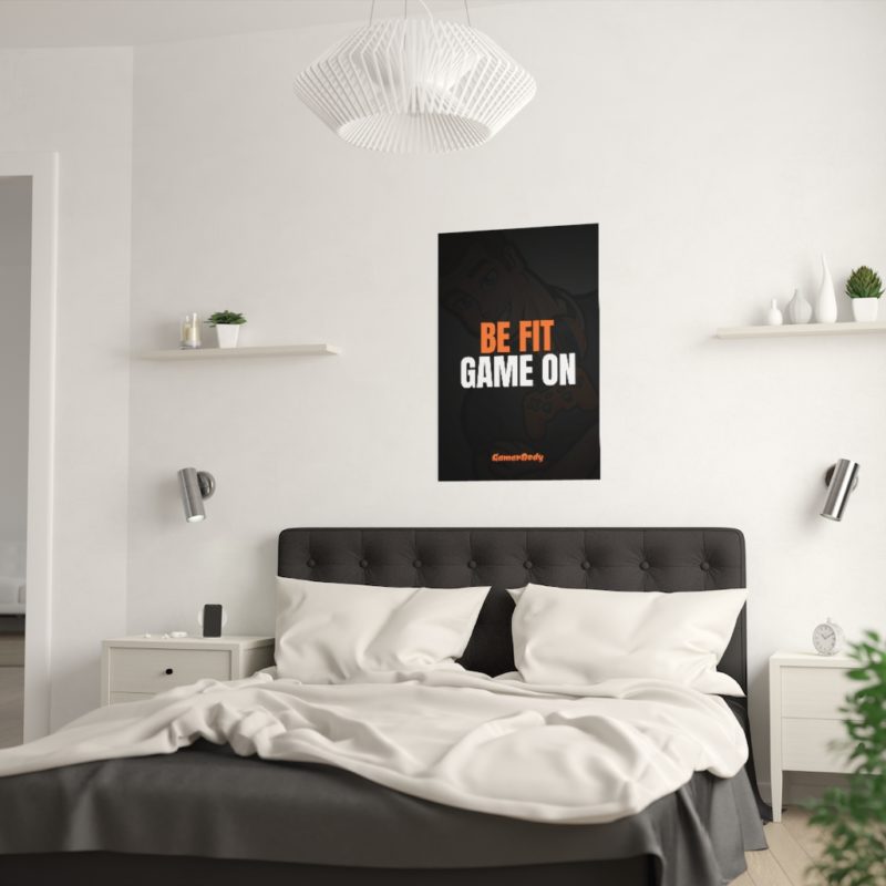 Be Fit Game On Poster - Image 2